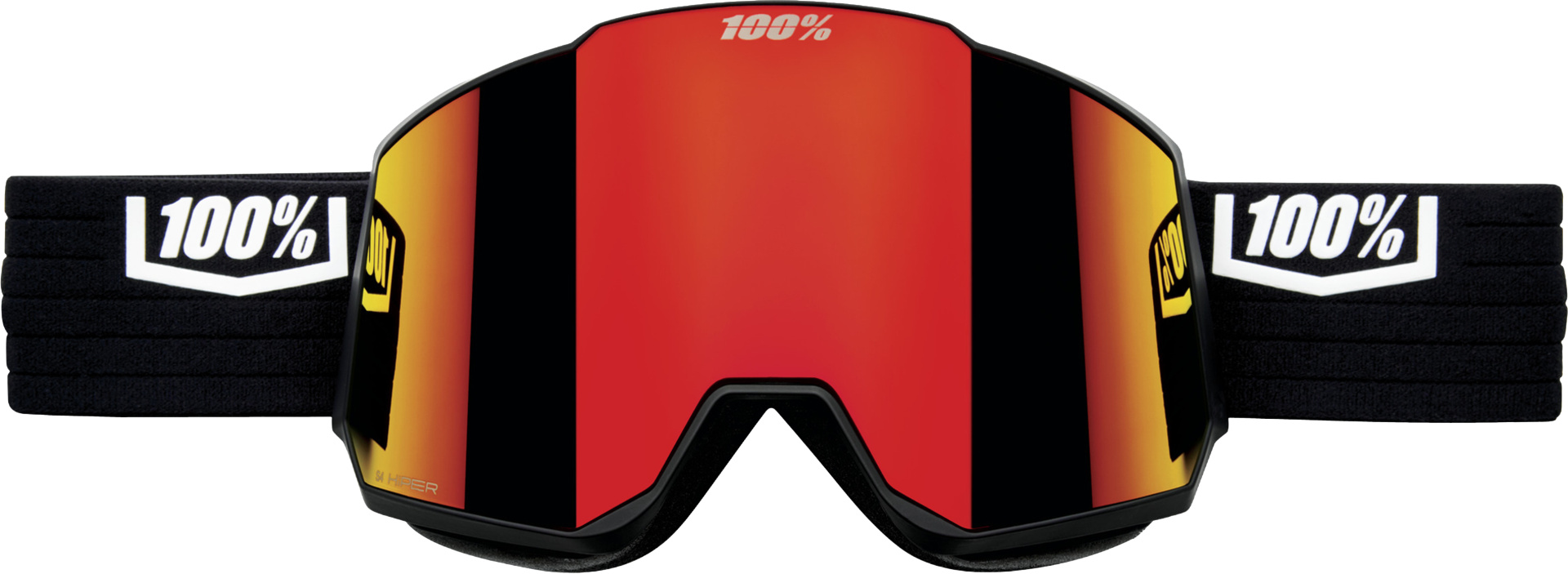 Snowcraft XL Hiper Goggle Black/White - Mirror White Lens – Bild 3
