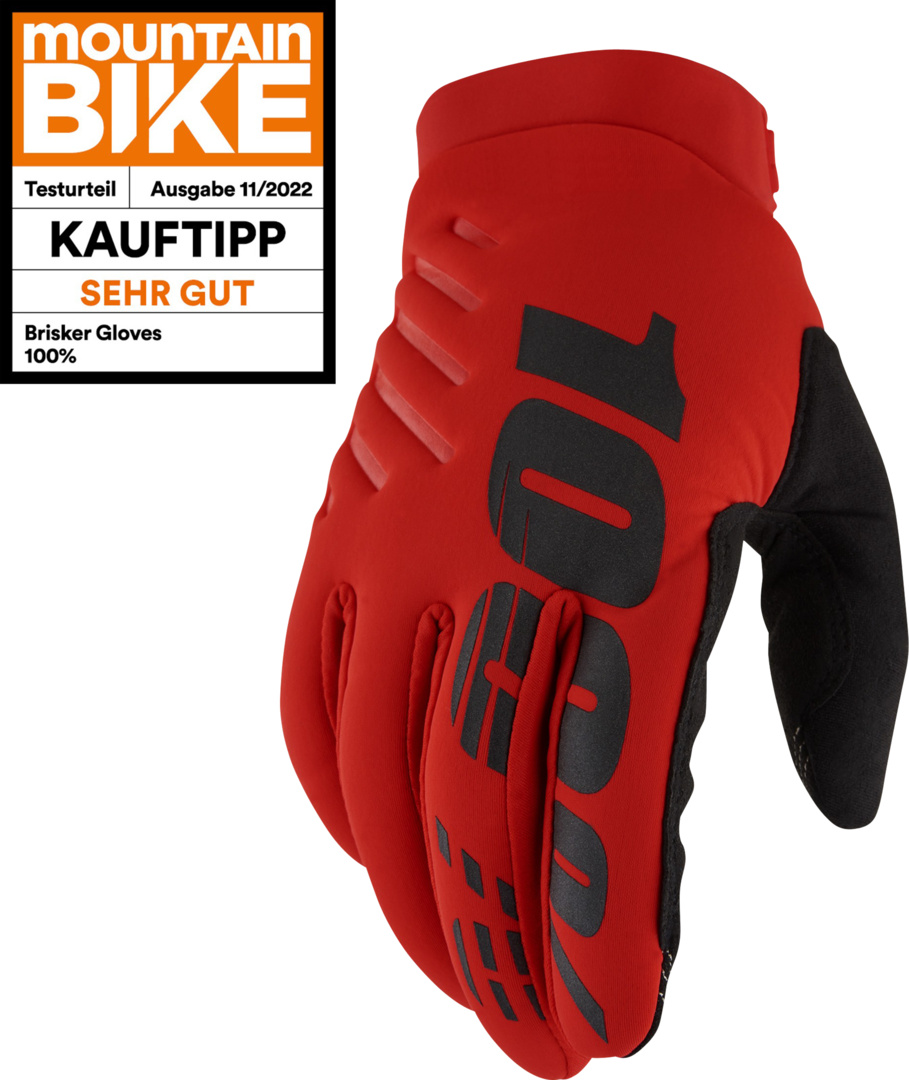 Brisker Gloves Red rot