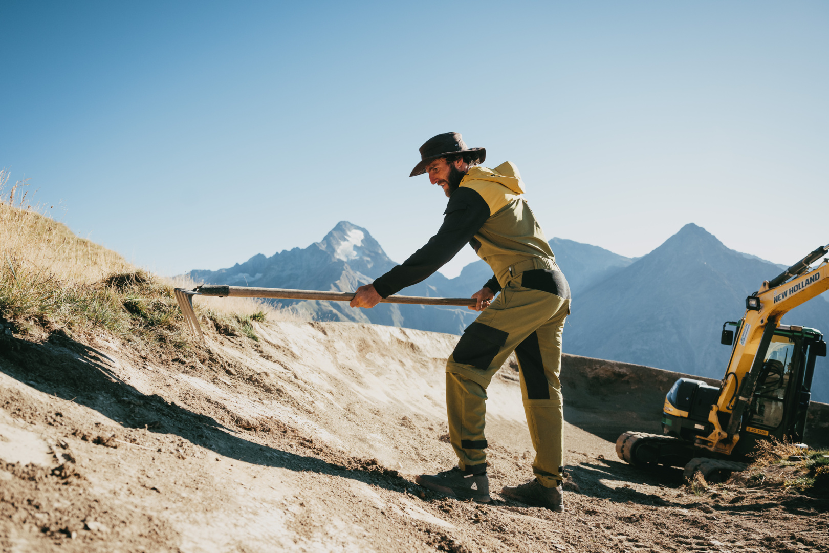 Carve Digger Suit olive-acacia-coffee XXL – Bild 5