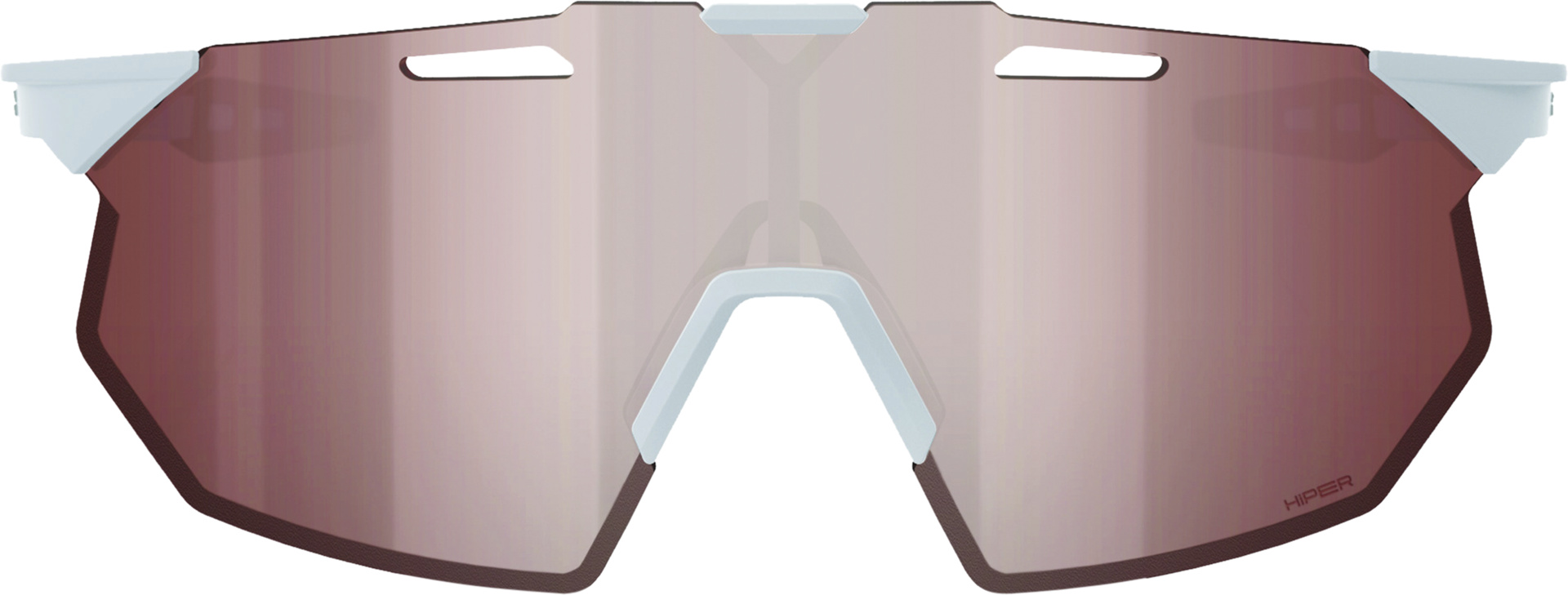 Brille Hypercraft SQ - Matte Stone Grey - HiPER Crimson Silver Mirror Lens – Bild 2