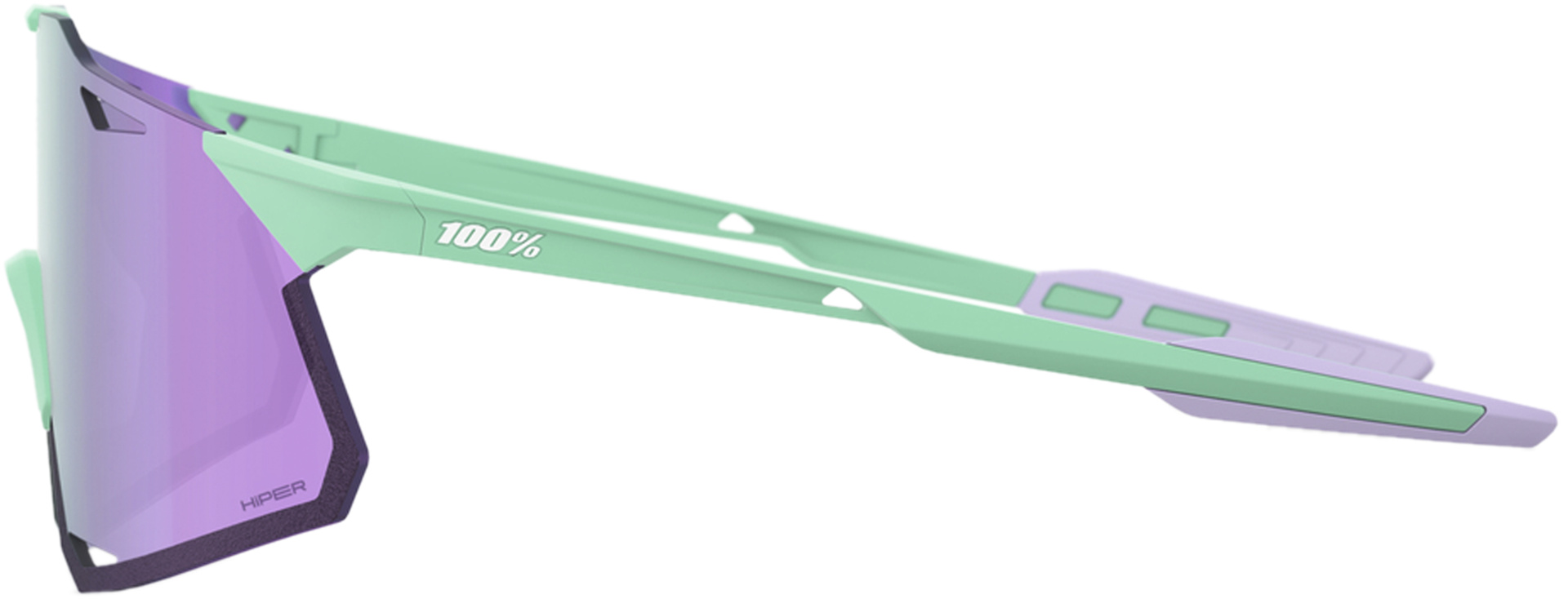 Brille Hypercraft - Soft Tact Mint - HiPER Lavender Mirror Lens – Bild 3
