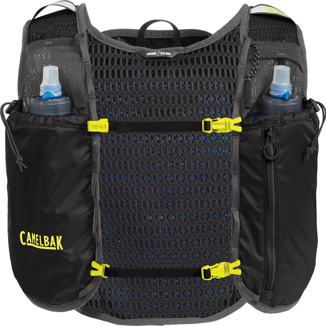 Circuit Run Vest black safety yellow – Bild 5