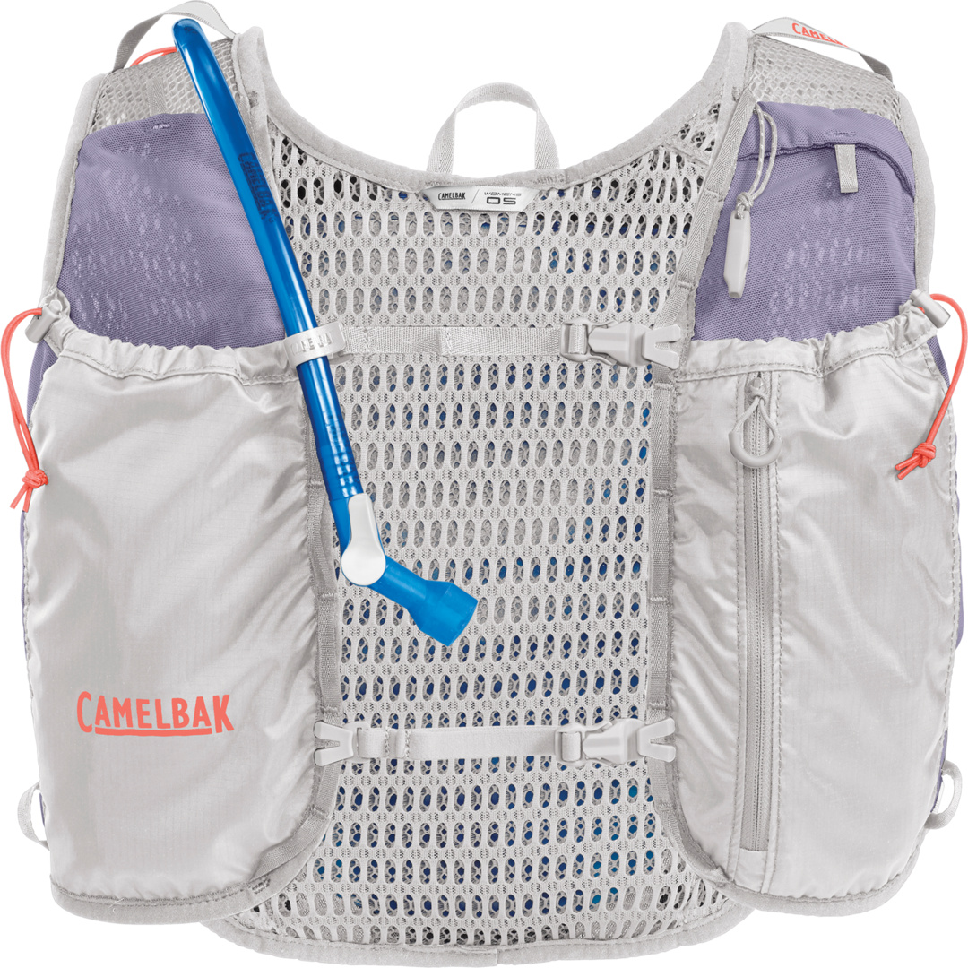 Womens Circuit Run Vest silver dusk – Bild 3