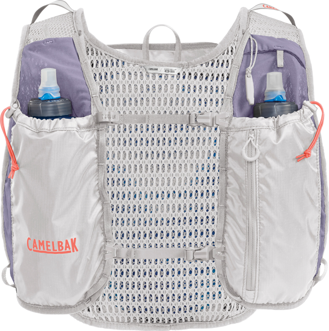 Womens Circuit Run Vest silver dusk – Bild 5