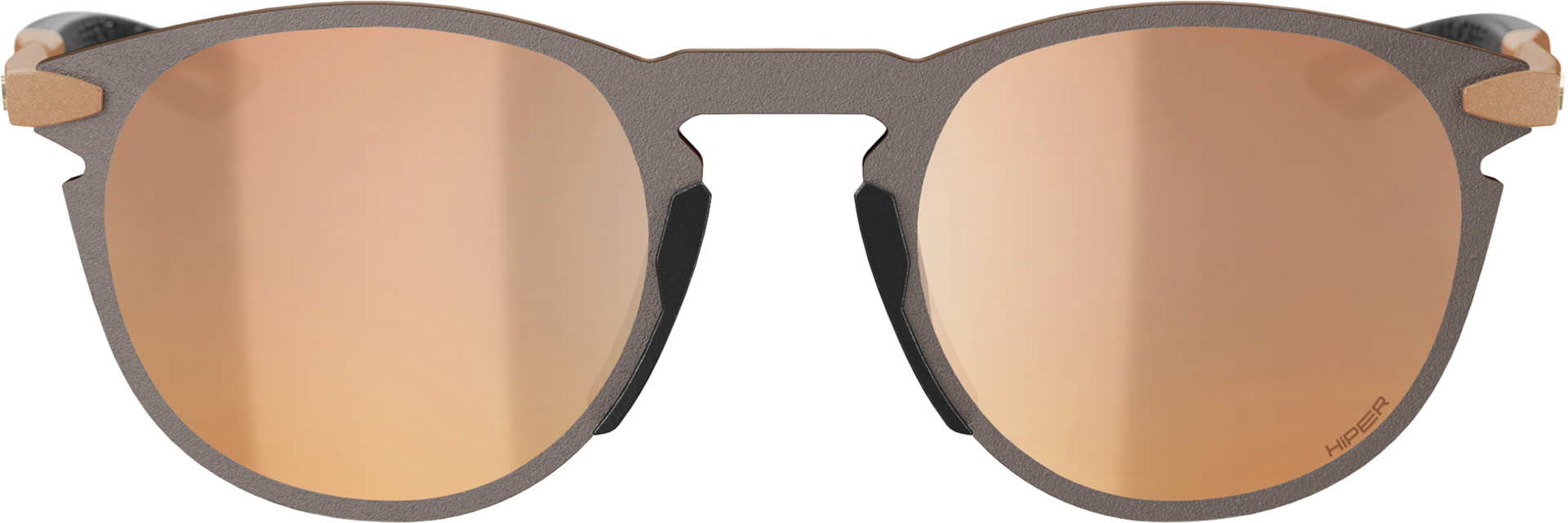 Brille Legere Round Matte Copper Chromium - Hiper Copper Mirror Lens – Bild 2