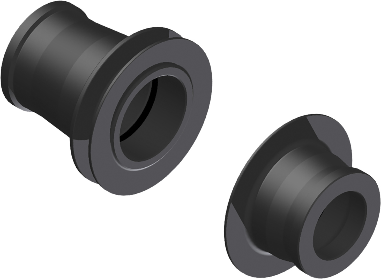 RW Kit Endanschlag 150/Ø12mm black matt