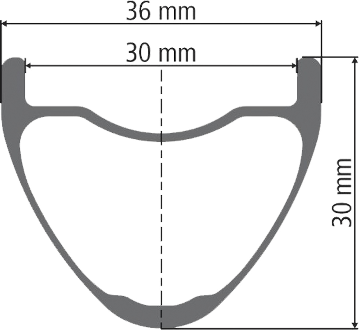 XMC 1200 SPLINE Laufrad 27.5" CL 30 110/15 – Bild 2