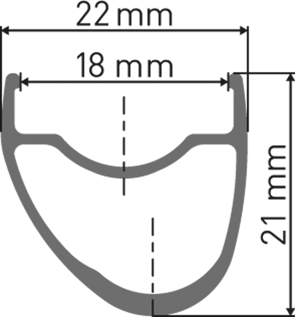 PR 1400 DICUT Laufrad Grap. 700C CL 21 100/12 – Bild 2
