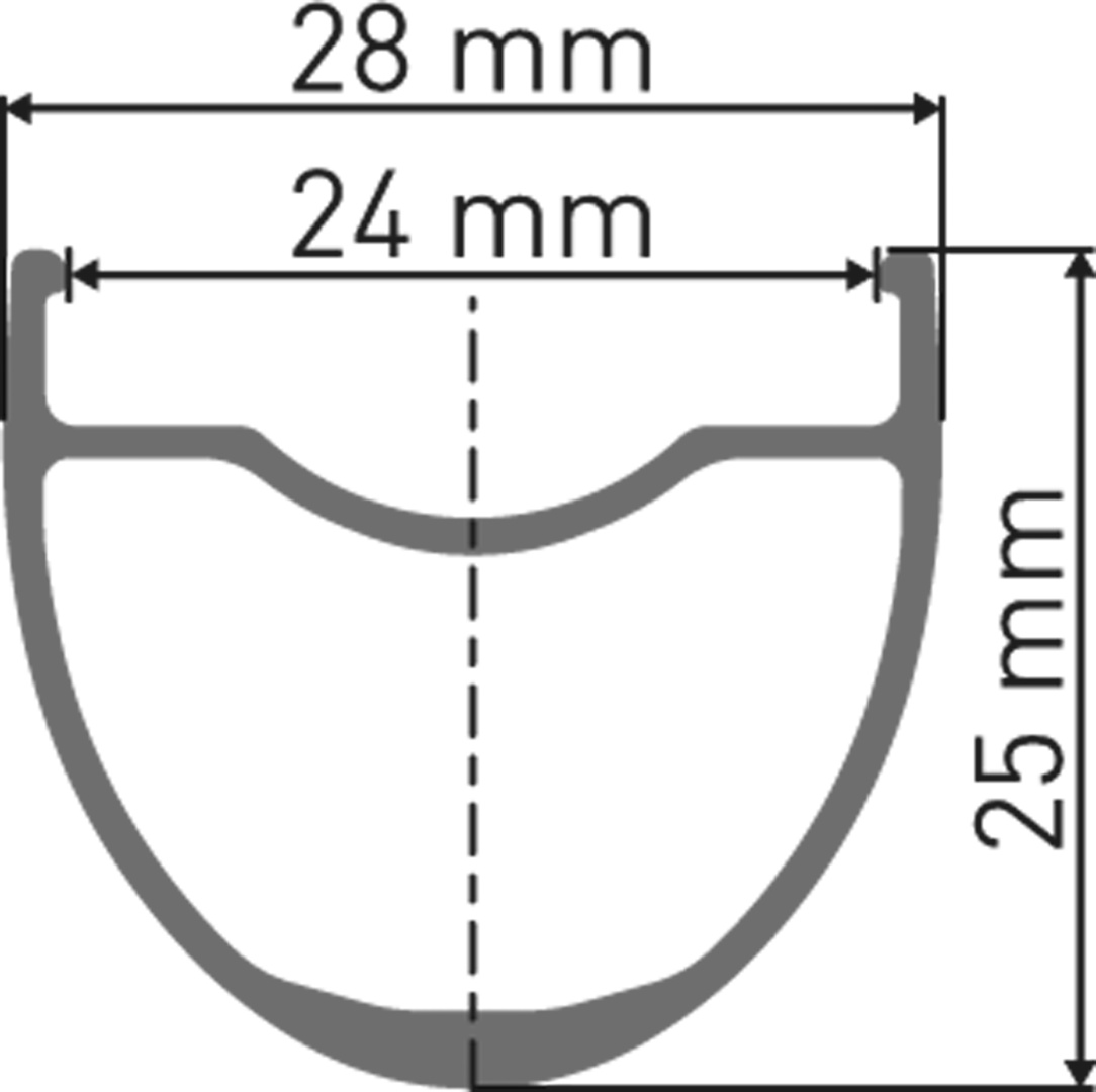 G 1800 SPLINE Laufrad 650B CL 25 142/12 MS – Bild 2