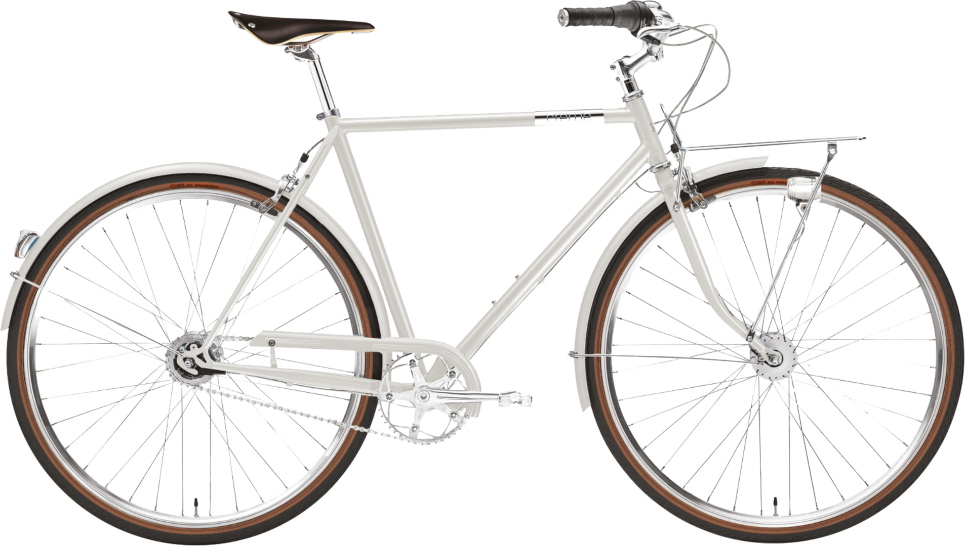 Caferacer Man Doppio dune dust white