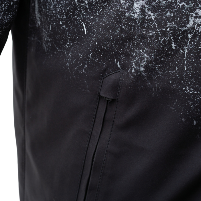 Veste Bormio noir-blanc