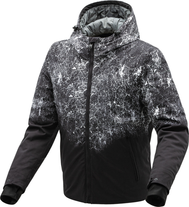 Veste Bormio noir-blanc