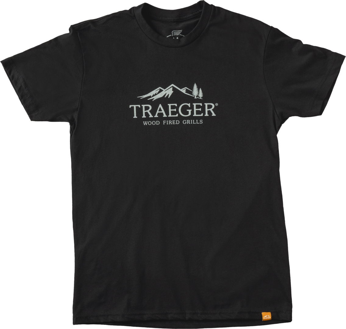 Mountain Logo Shirt Black Medium