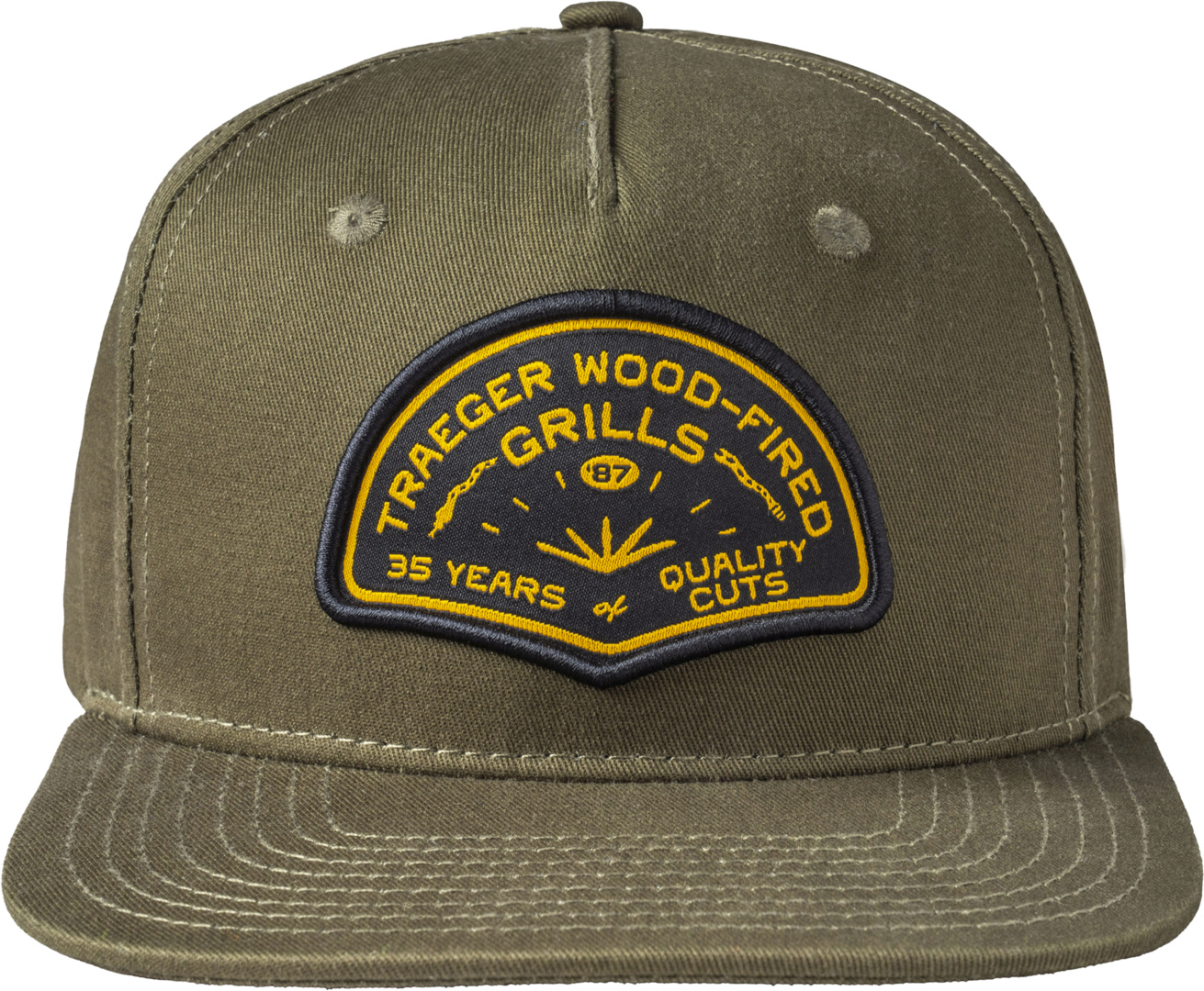 Trading Post 7 Panel Hat green – Bild 3