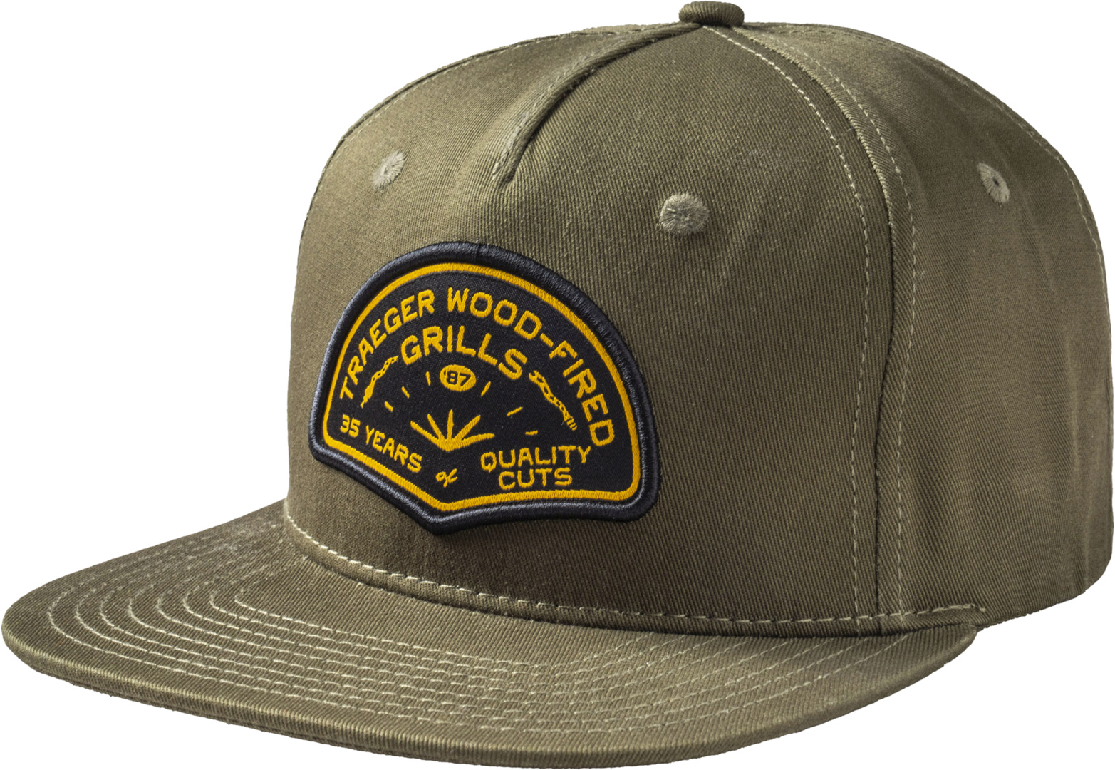Trading Post 7 Panel Hat green