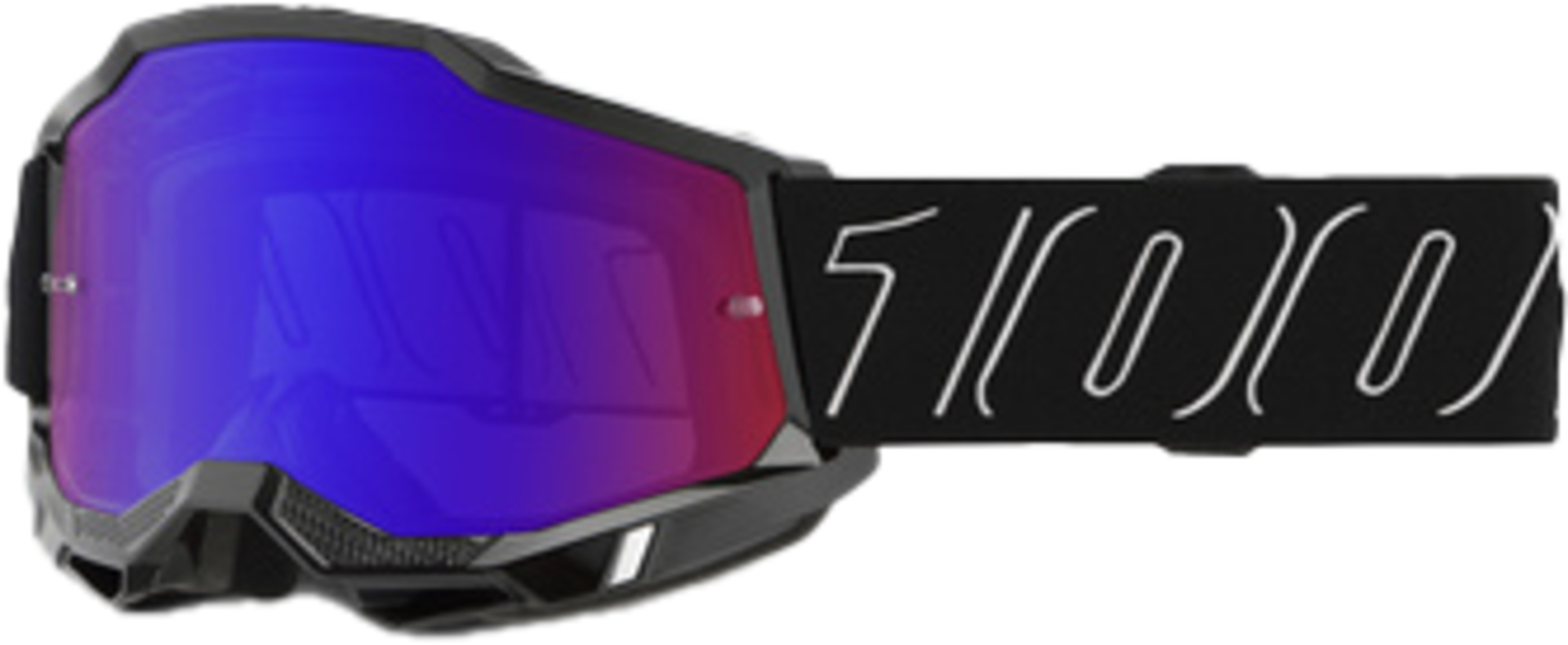 Goggle Accuri 2 Blackline - Mirror Red/Blue Lens