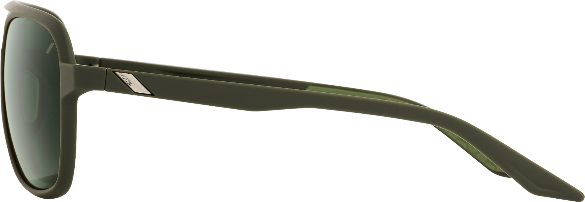 Brille Kasia Soft Tact Army Green-Grey Green Lens – Bild 3
