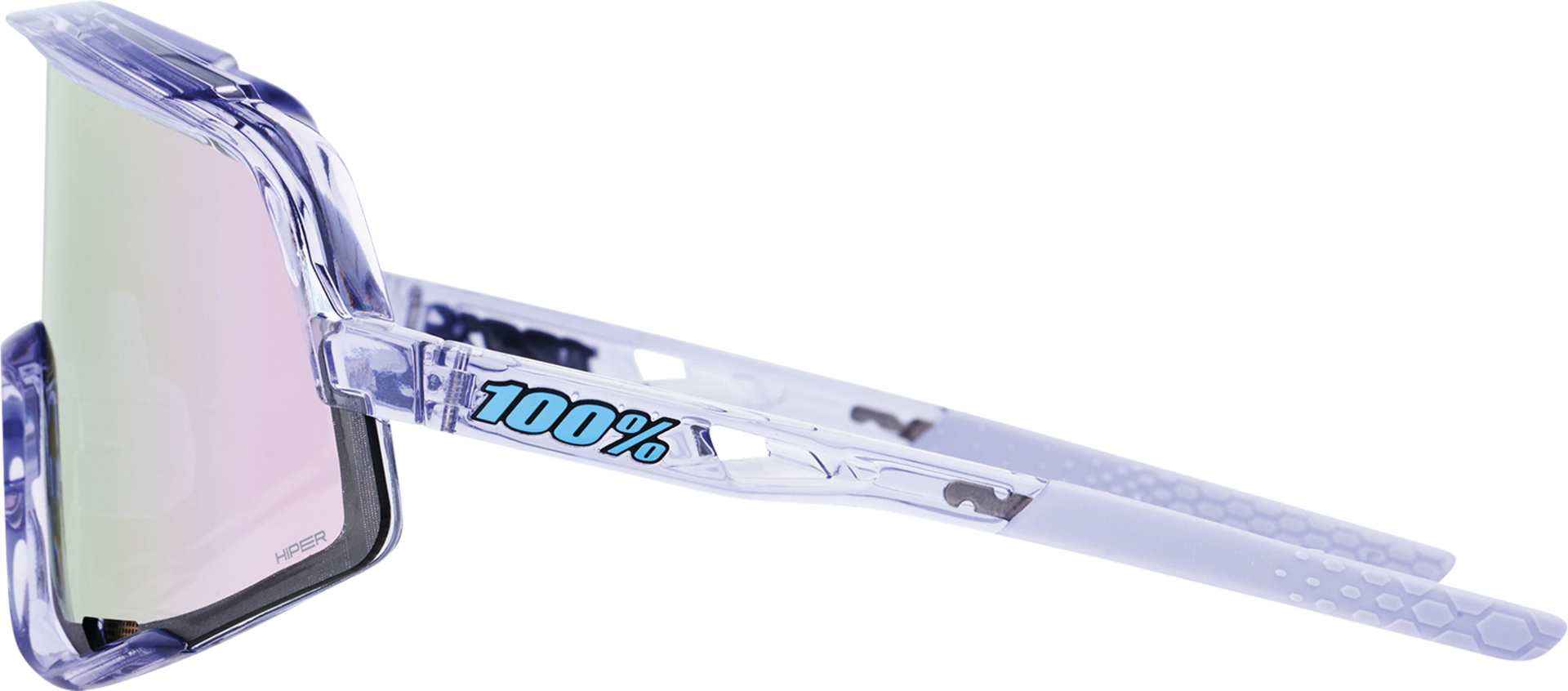 Brille Glendale Polished Translucent Lavender-HiPER Lavender Mirror Lens – Bild 3