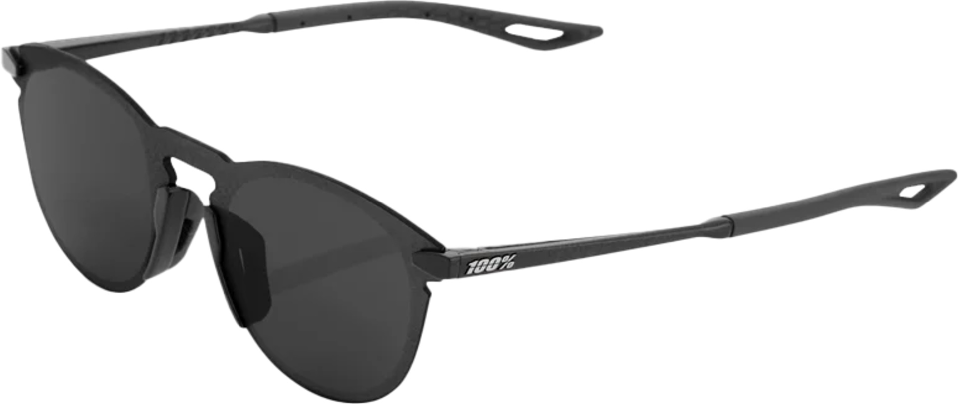Brille Legere Round Polished Black - Smoke Lens