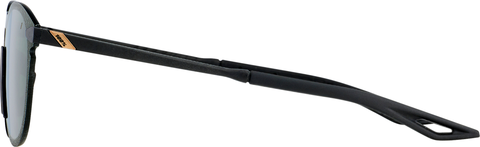 Brille Legere Round Matte Black-Grey Green Lens – Bild 3