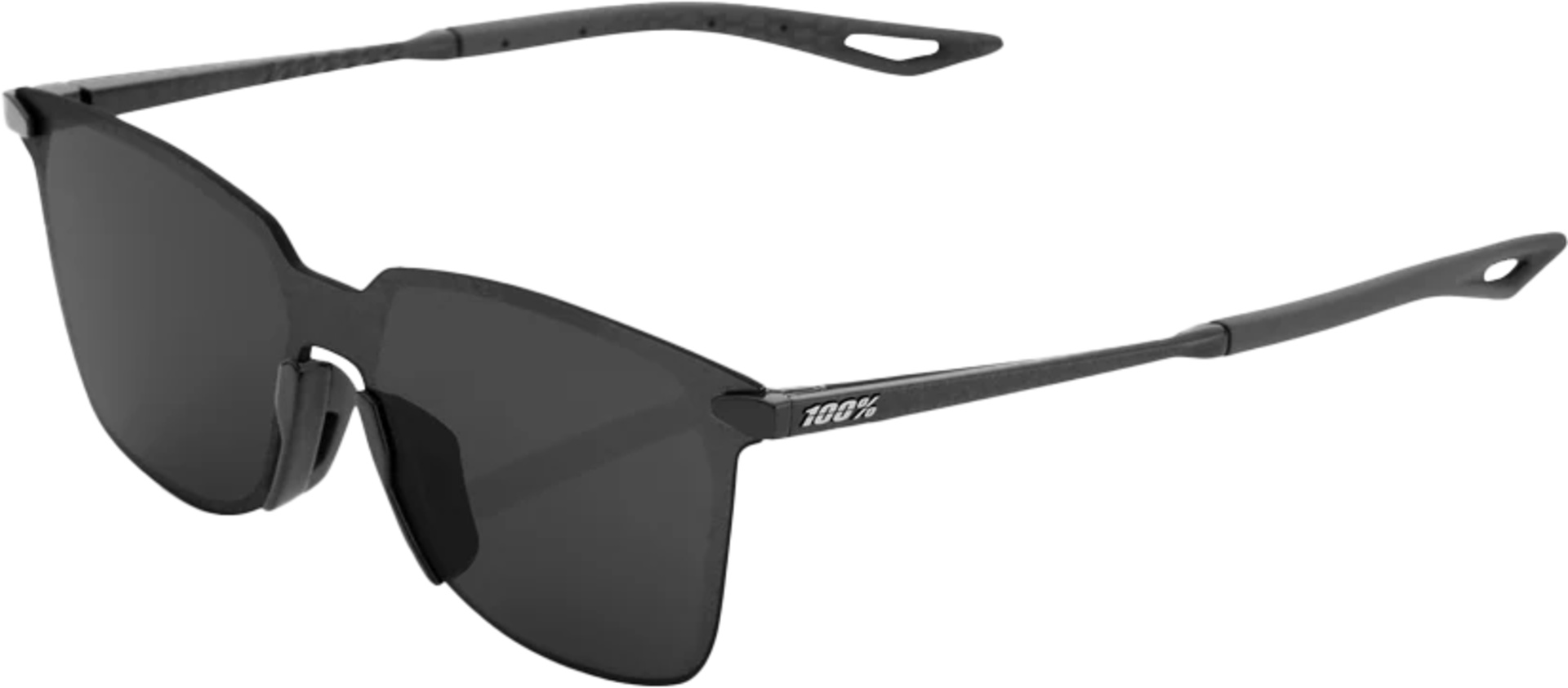 Brille Legere Square Polished Black - Smoke Lens