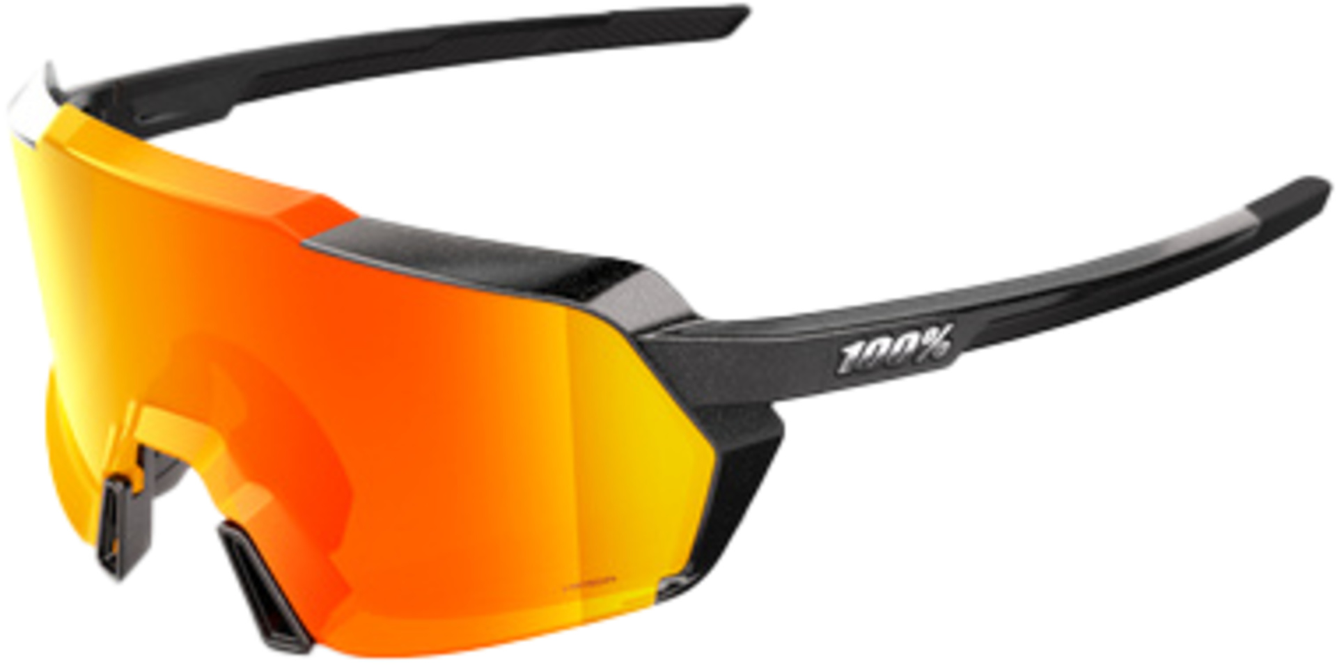 Brille Korbin - Gloss Metallic Black - HiPER Red Multilayer Mirror Lens