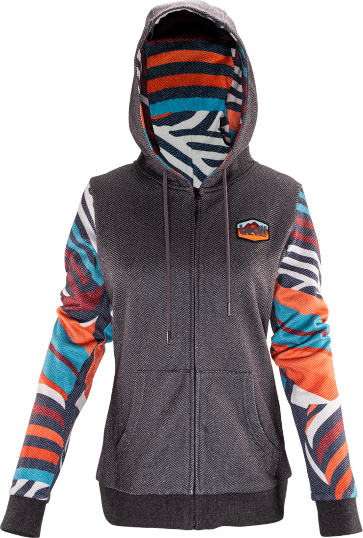 Premium Women Zip-Hoodie stripes – Bild 2