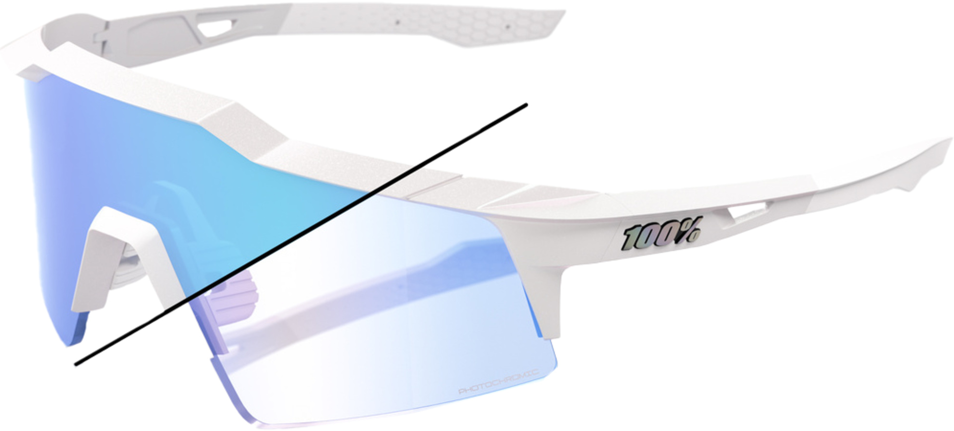 Brille Speedcraft SL - Bastille - Blue Mirror Photochromic Lens