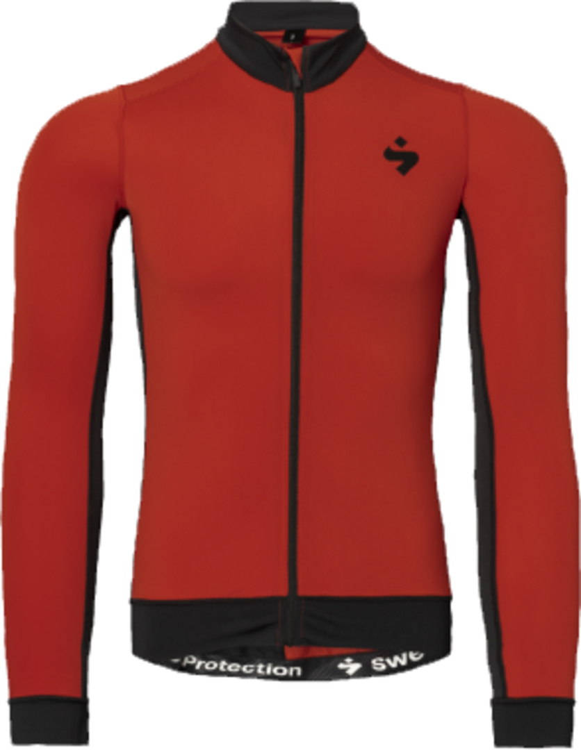 Crossfire Hybrid LS Jersey lava red