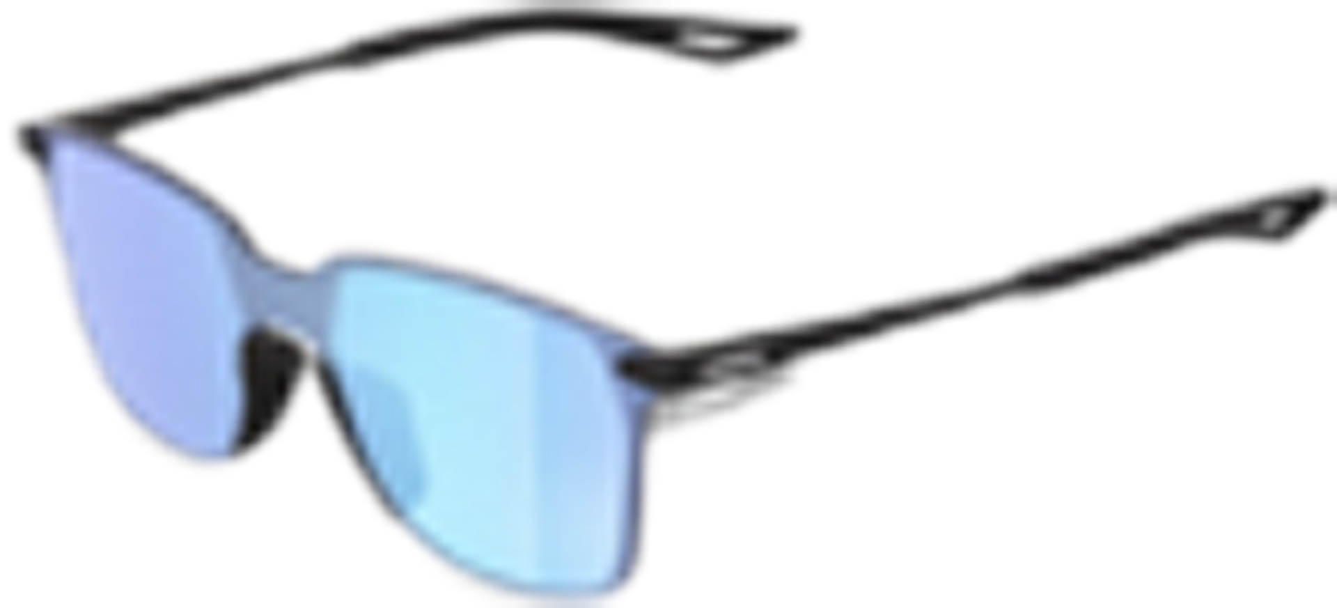 LEGERE SQUARE - Soft Tact Black - HiPER Blue Mirror