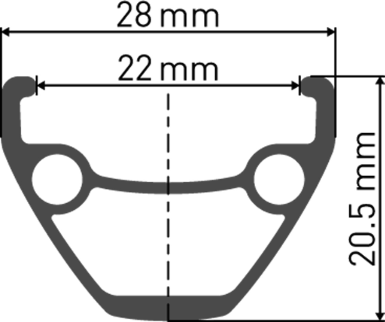 U 533 Felge DB 26" 22 28L – Bild 2