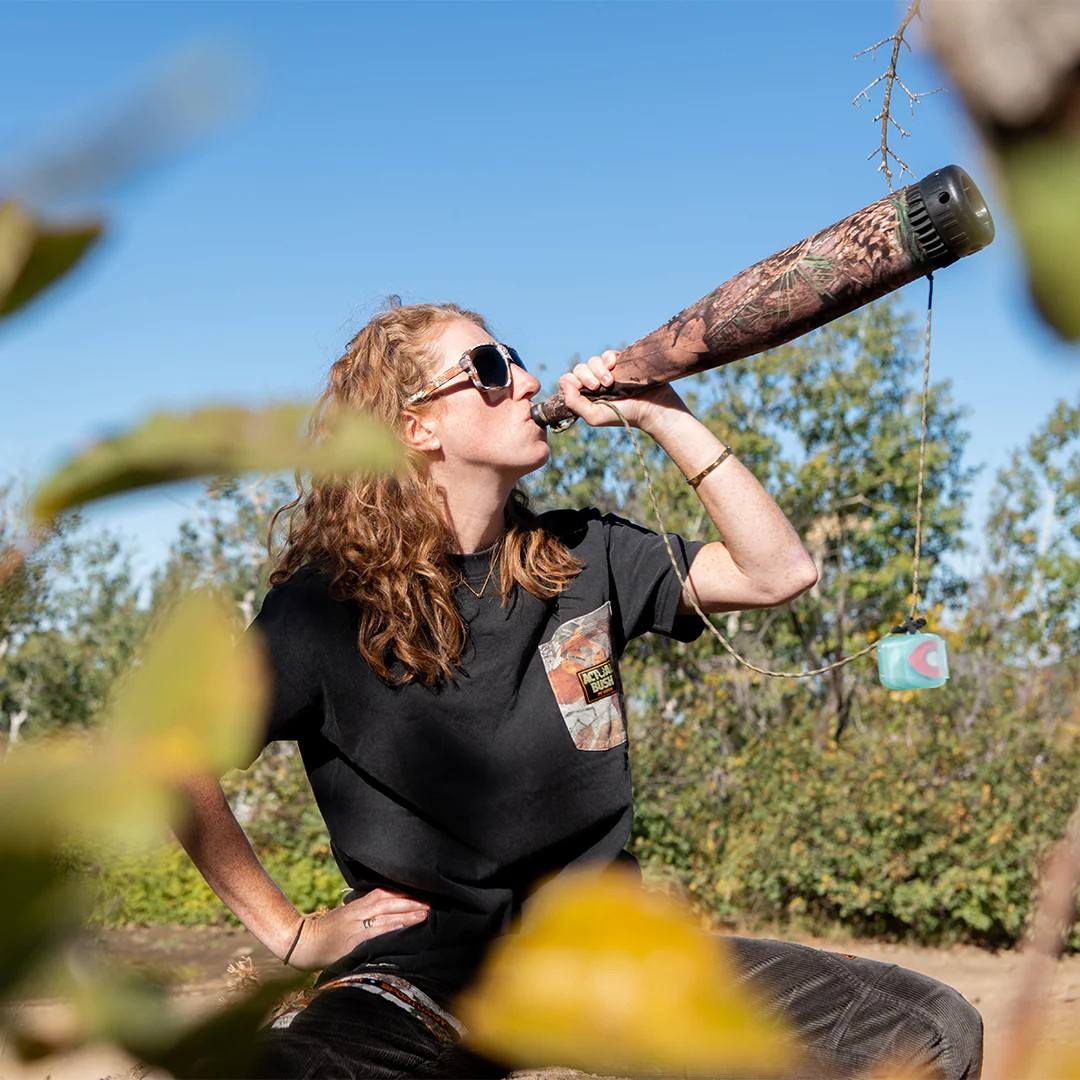 Actualbush Pocket Tee grau – Bild 5