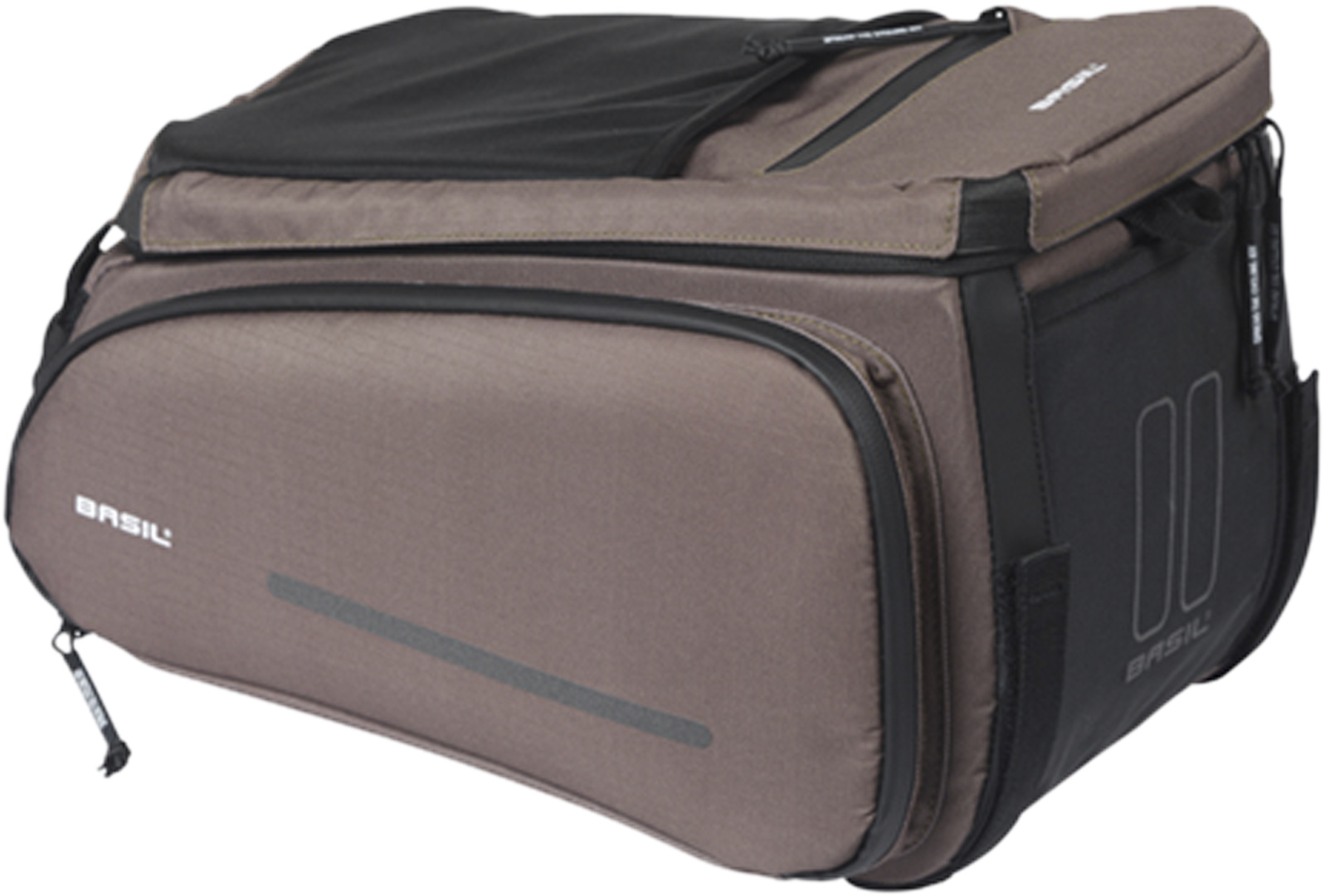 Move Gepäckträgertasche, 10-26L, braun – Bild 2