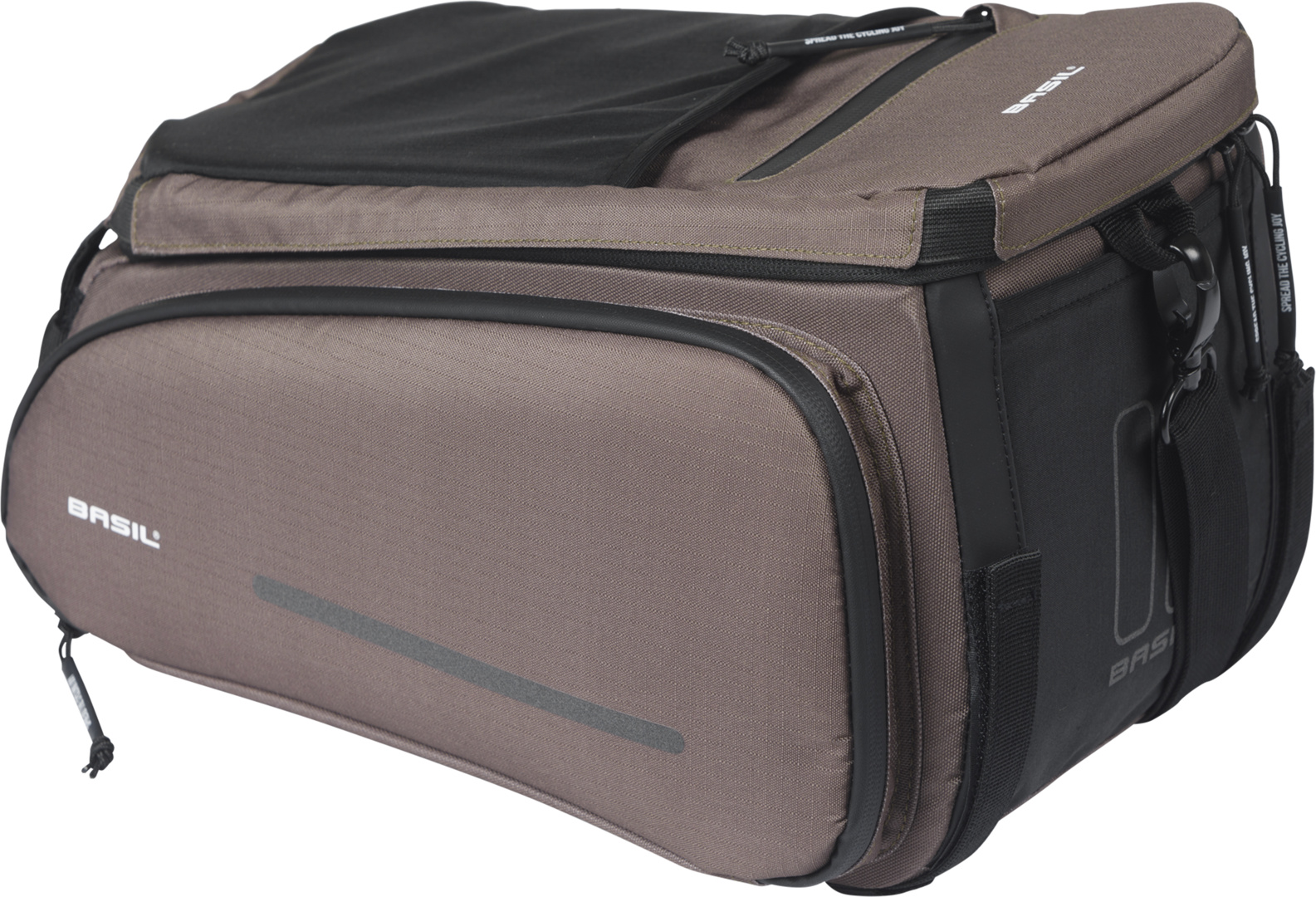 Move Gepäckträgertasche, 10-26L, braun