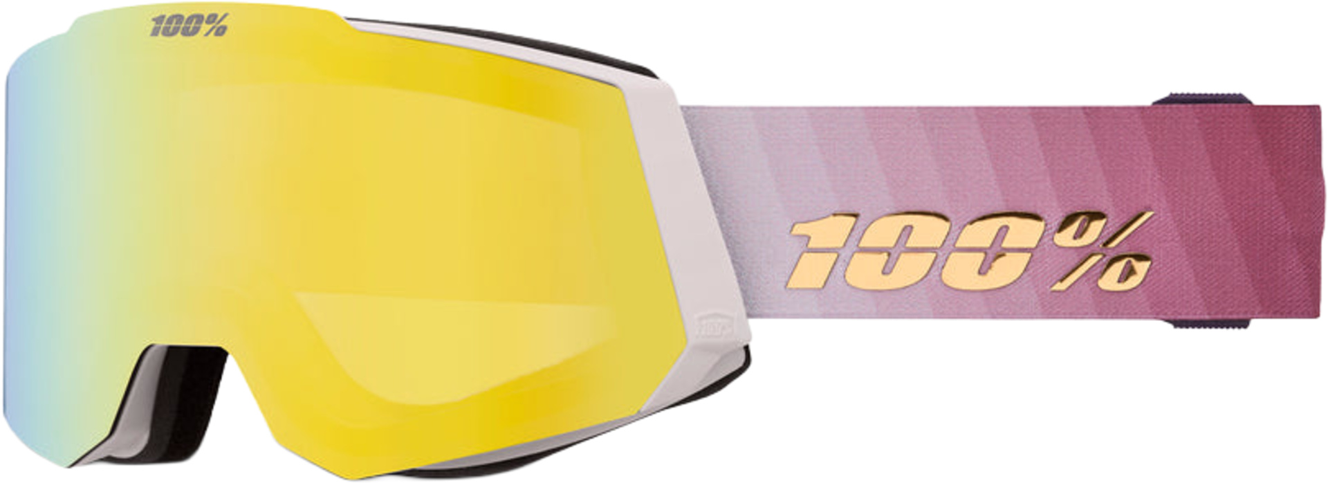 SNOWCRAFT HiPER Goggle Turbine - Mirror Yellow Gold Len