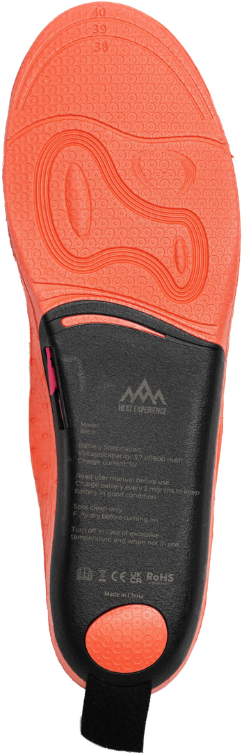 Heated Insoles V2 red – Bild 3