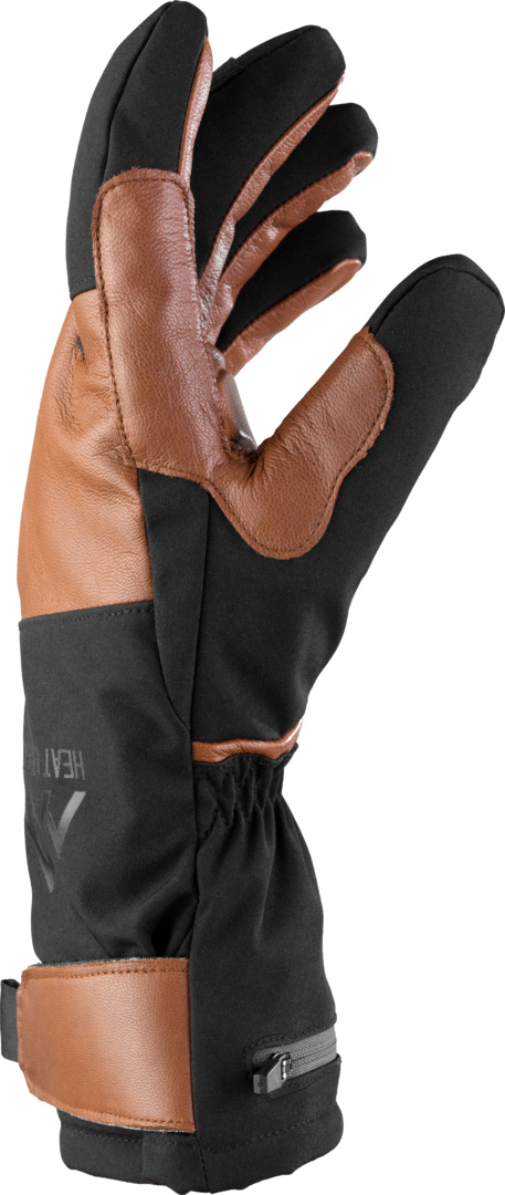 Heated Outdoor Gloves brown/black – Bild 3