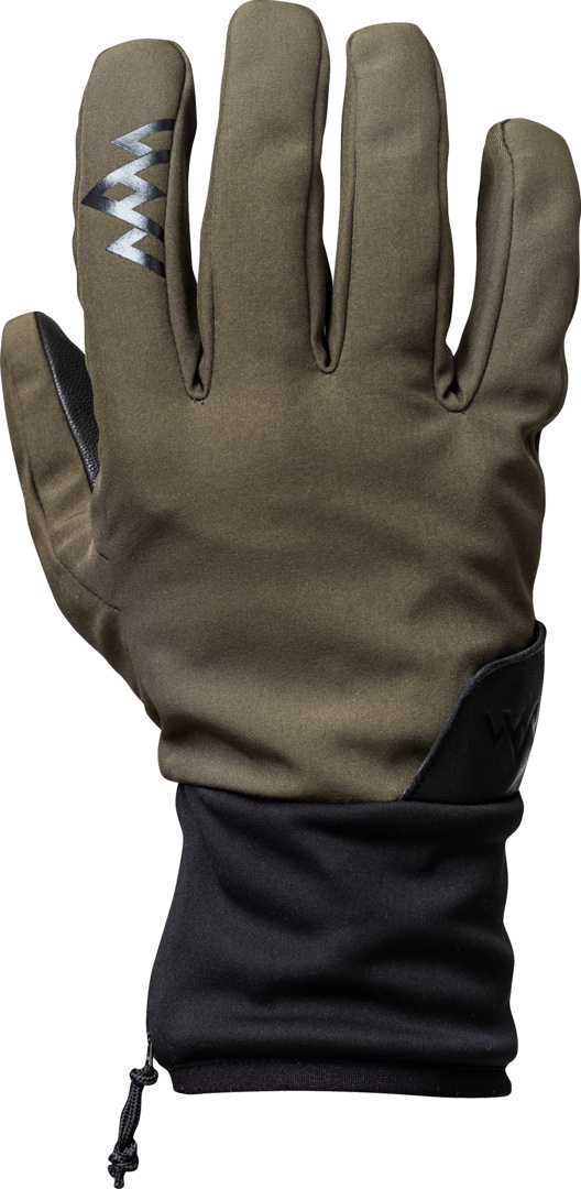 Heated Light Hunt Gloves olive green