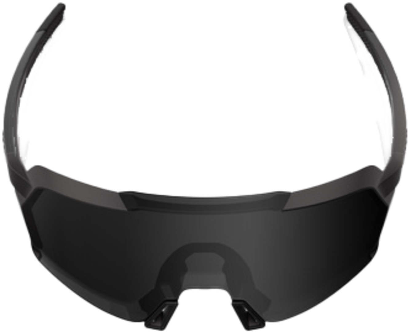 Brille Korbin - Matte Black Gloss Black - Black Mirror Lens – Bild 4