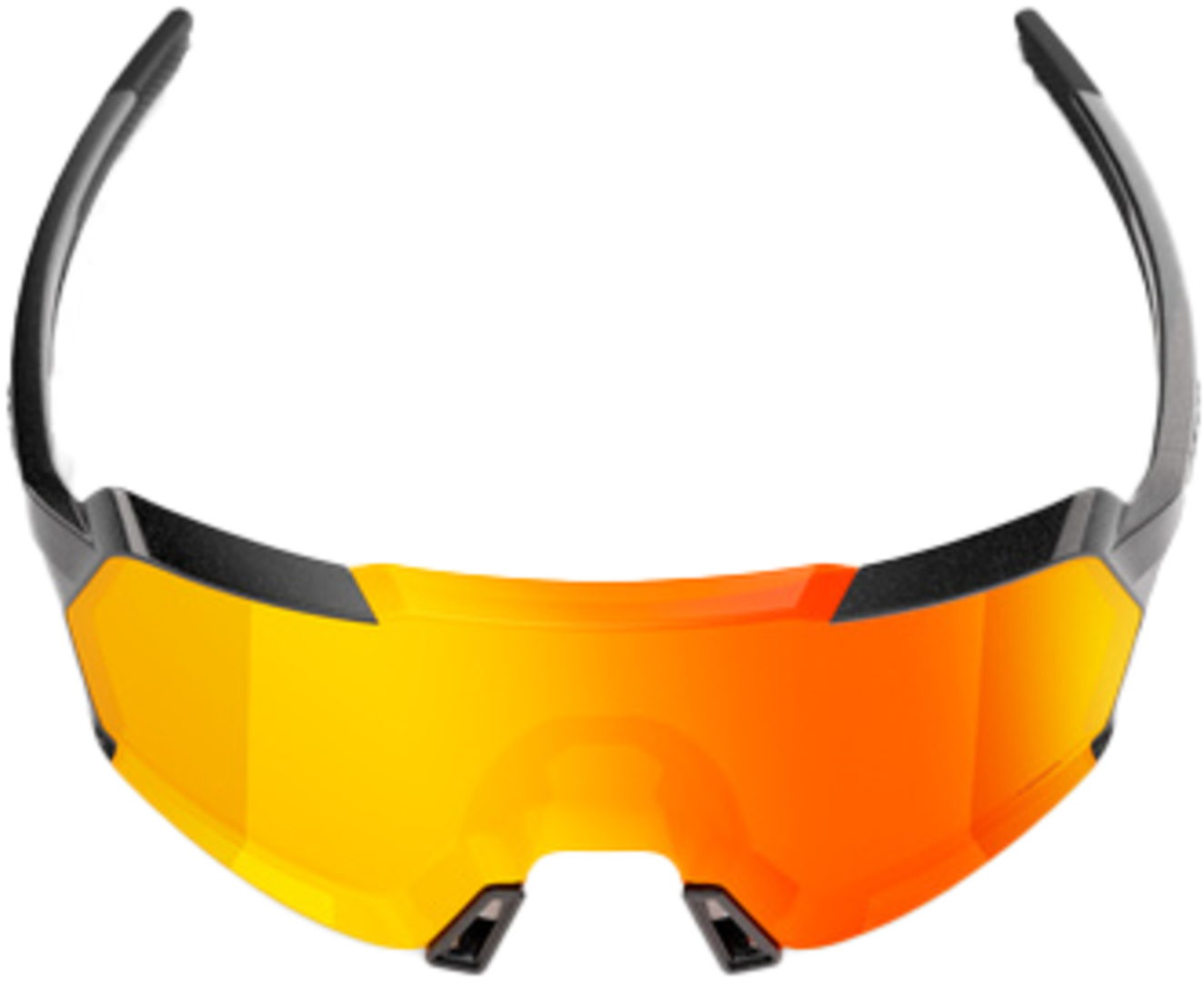 Brille Korbin - Gloss Metallic Black - HiPER Red Multilayer Mirror Lens – Bild 4