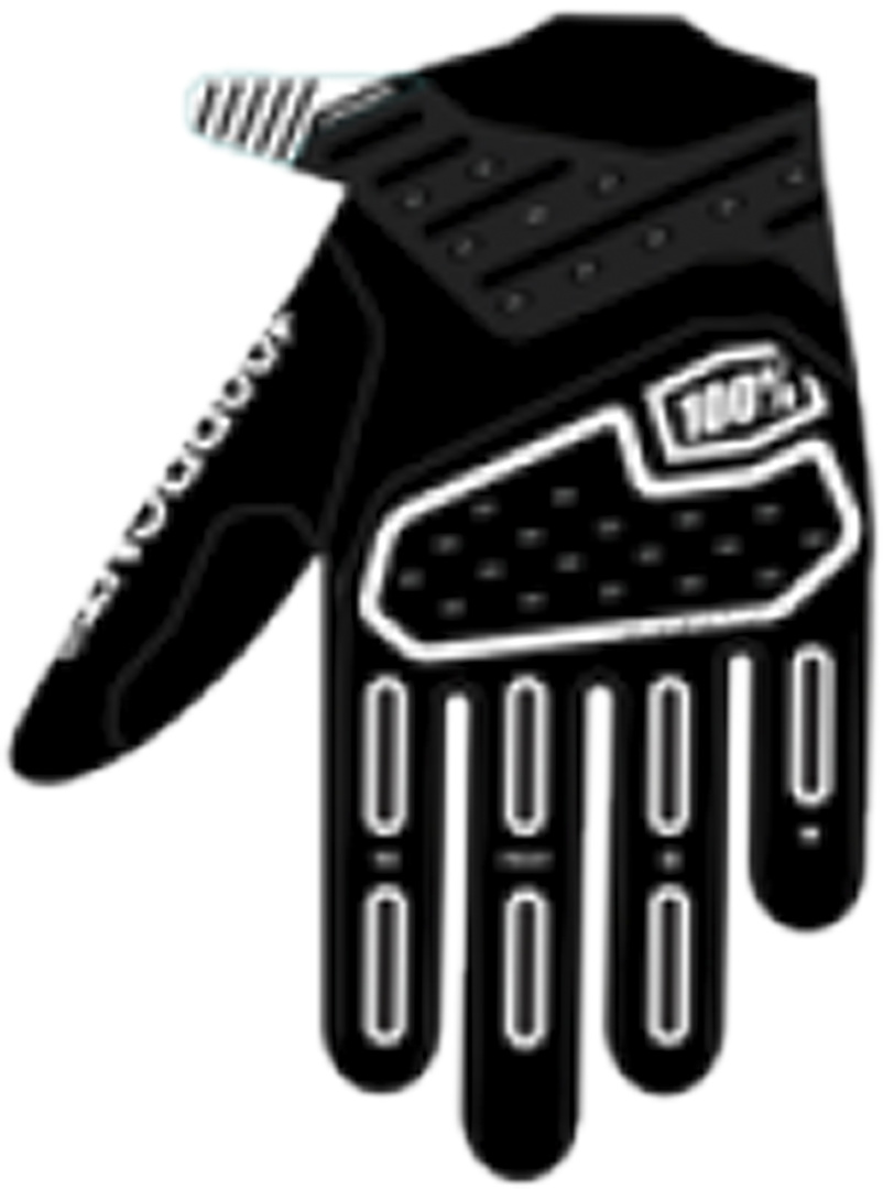 AIRMATIC Youth Gloves black