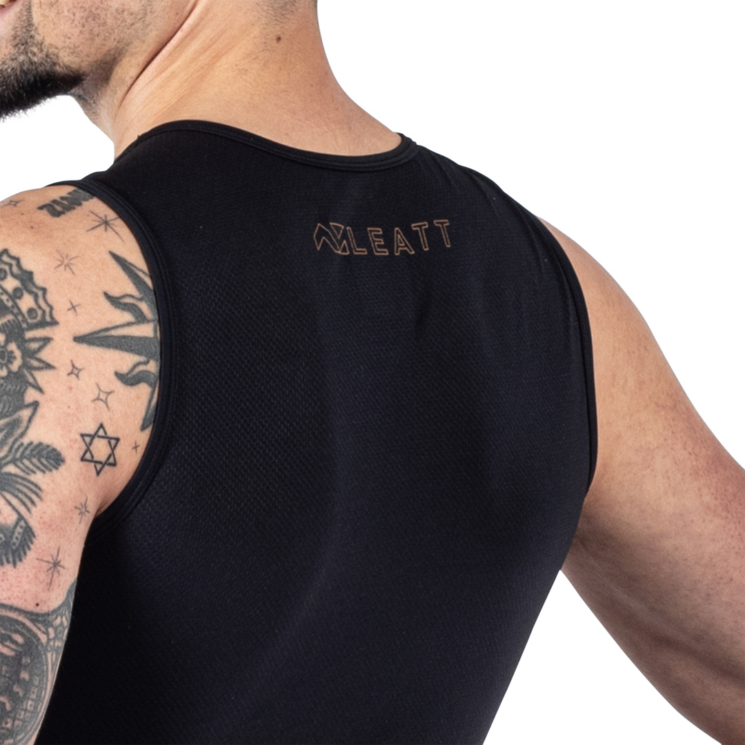 Shirt Sleeveless Base black – Bild 3