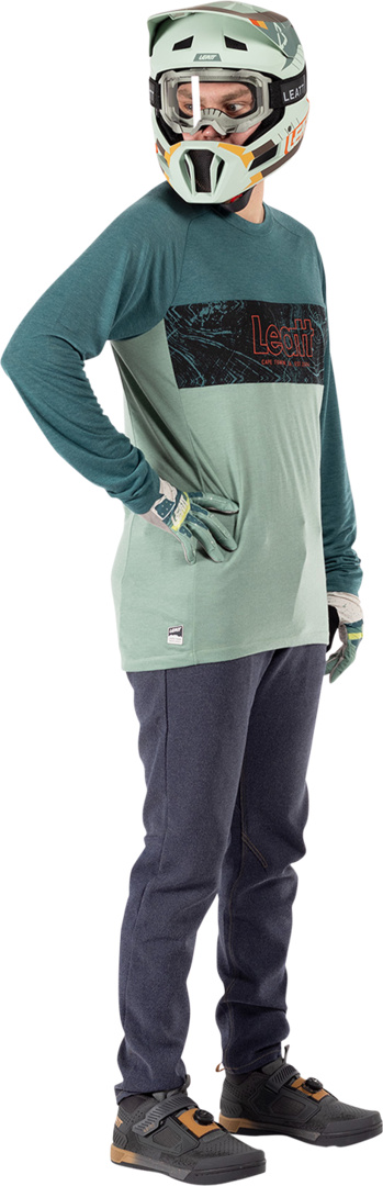 MTB Gravity 2.0 Jersey teal – Bild 3