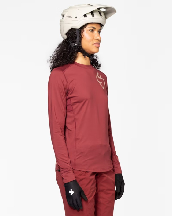 Hunter LS W dark red XS