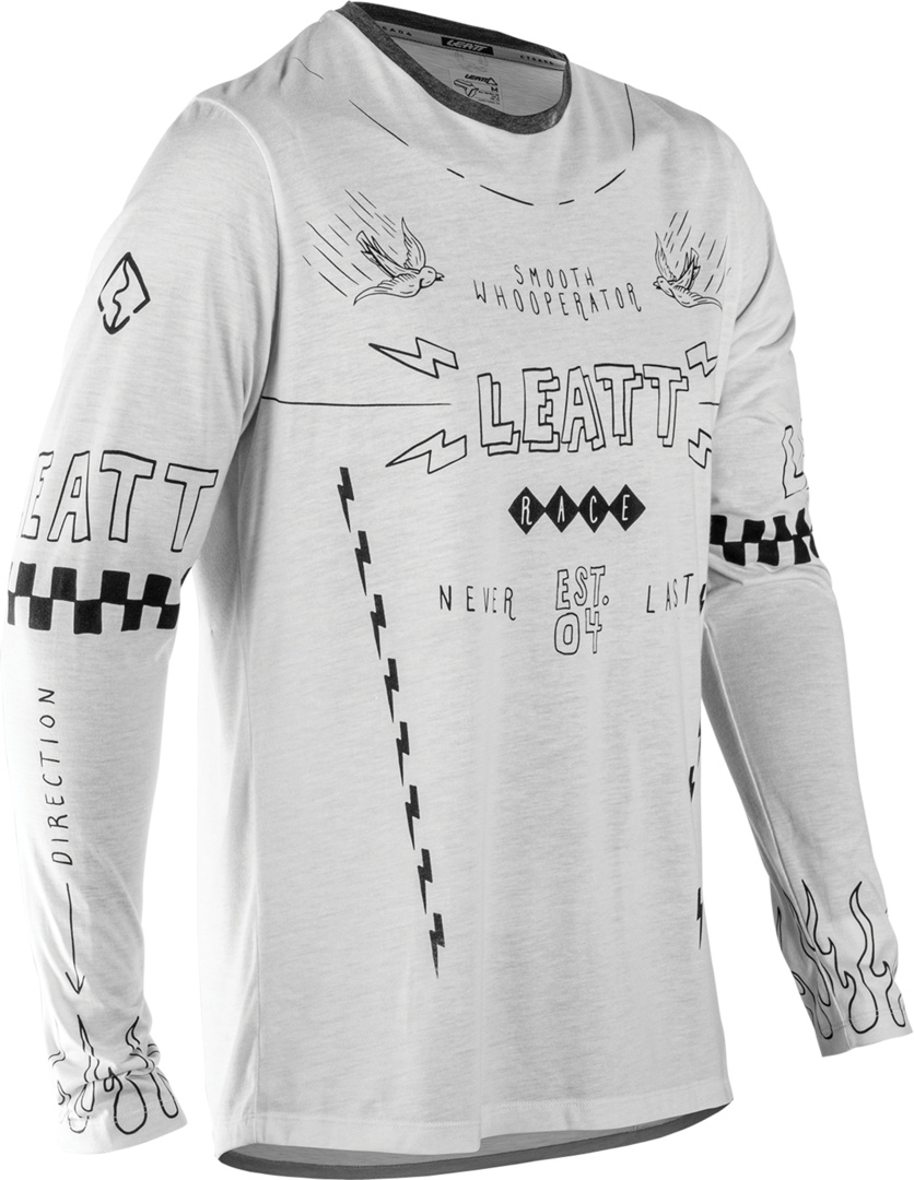 MTB Gravity 3.0 Long Sleeve Jersey cream white