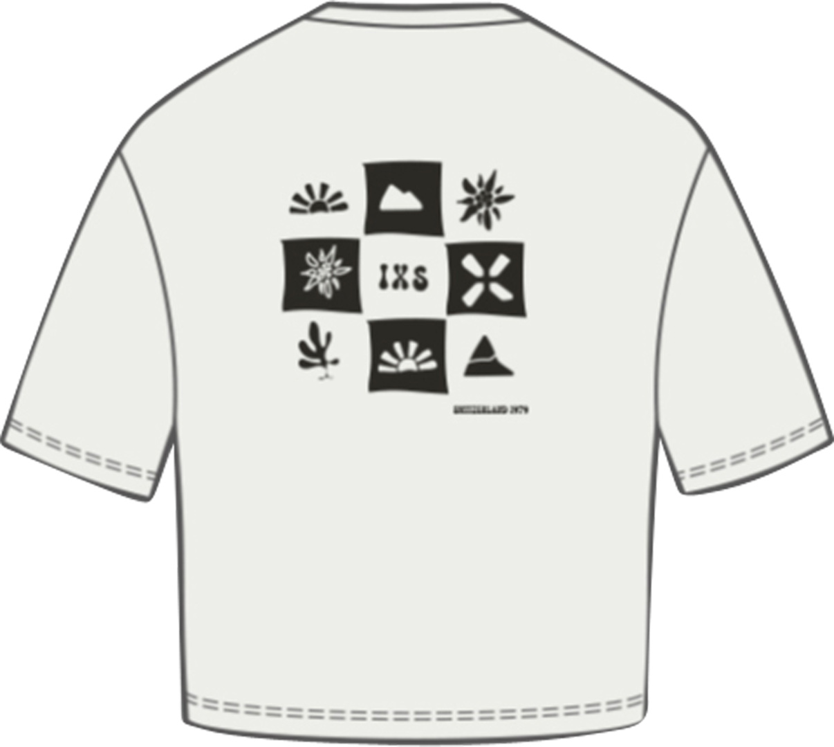 Damen Graphic 1.0 Tee off white – Bild 2