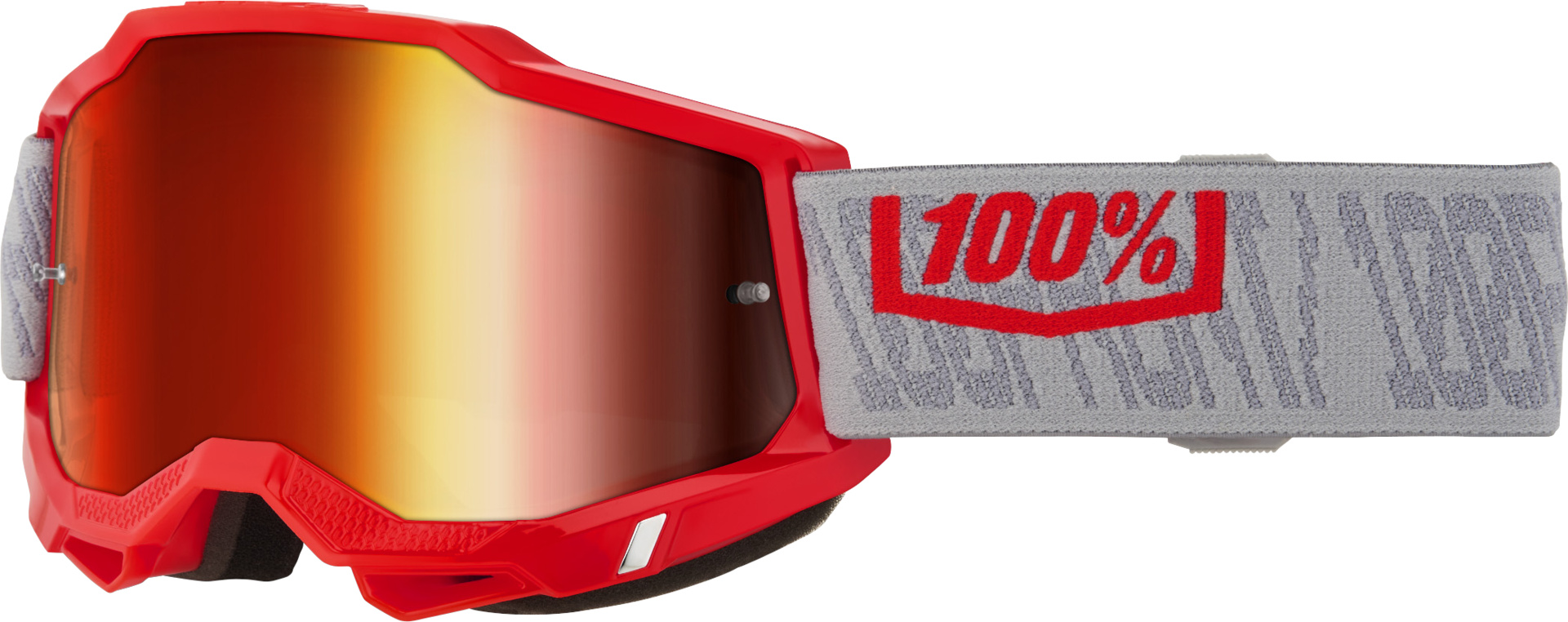 ACCURI 2 Goggle Gatorback - Red Mirror Lens