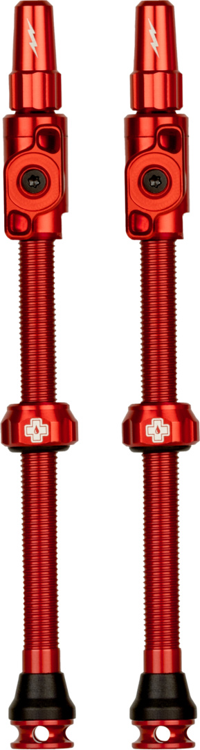 Tubeless Valves Big Bore Lite 110mm Red