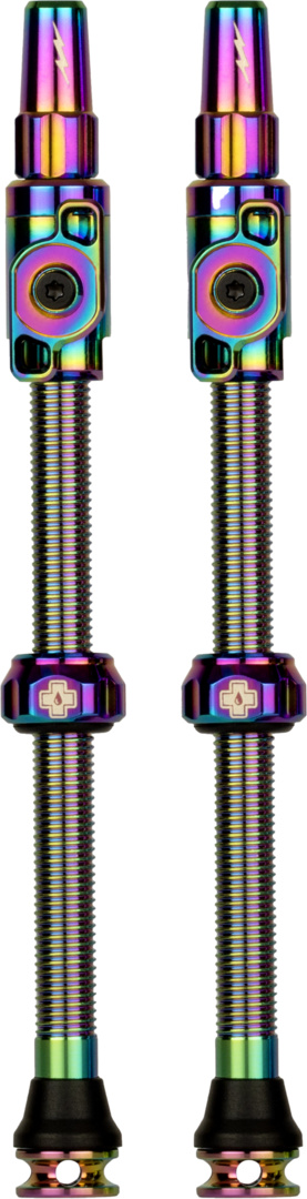 Tubeless Valves Big Bore Lite 110mm Iridescent