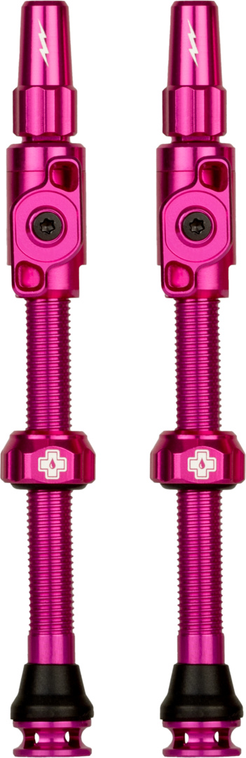Tubeless Valves Big Bore Lite 90mm Pink